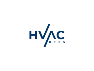HVAC Bros. logo design by haidar