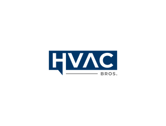 HVAC Bros. logo design by haidar