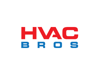 HVAC Bros. logo design by yans