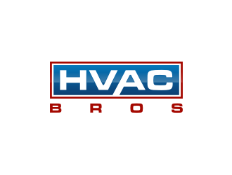 HVAC Bros. logo design by mbamboex
