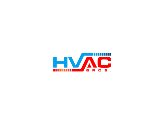 HVAC Bros. logo design by haidar