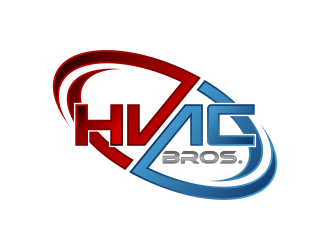 HVAC Bros. logo design by pakNton