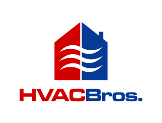 HVAC Bros. logo design by lexipej