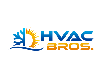 HVAC Bros. logo design by ingepro