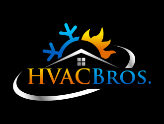 HVAC Bros. logo design by ingepro