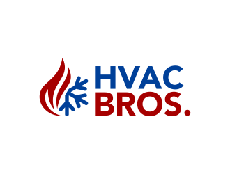 HVAC Bros. logo design by ingepro