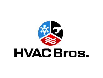 HVAC Bros. logo design by ingepro
