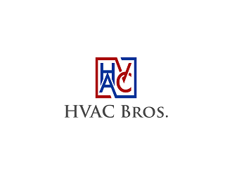 HVAC Bros. logo design by Republik