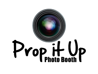 Prop It Up Photo Booth logo design by ElonStark