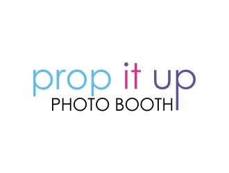 Prop It Up Photo Booth logo design by dibyo