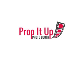 Prop It Up Photo Booth logo design by Mad_designs