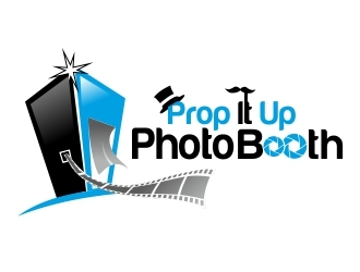 Prop It Up Photo Booth logo design by ruki
