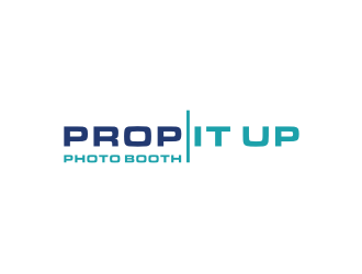 Prop It Up Photo Booth logo design by bricton