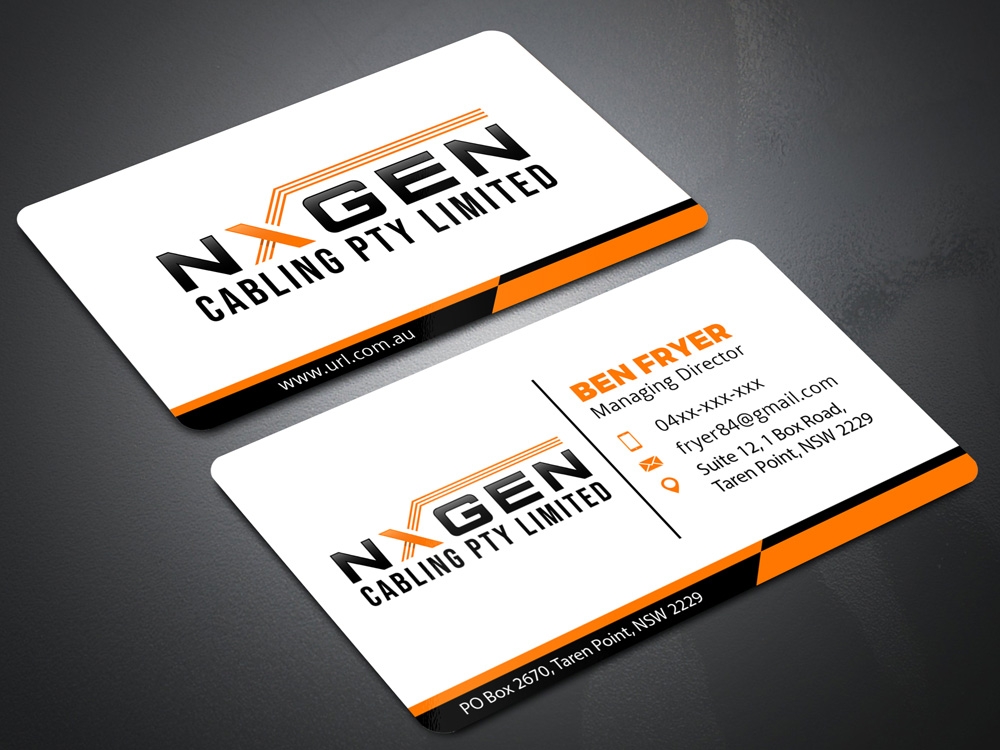 NxGen Cabling Pty Limited logo design by Gelotine