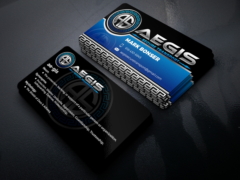 Aegis Secure Transport logo design by Gelotine