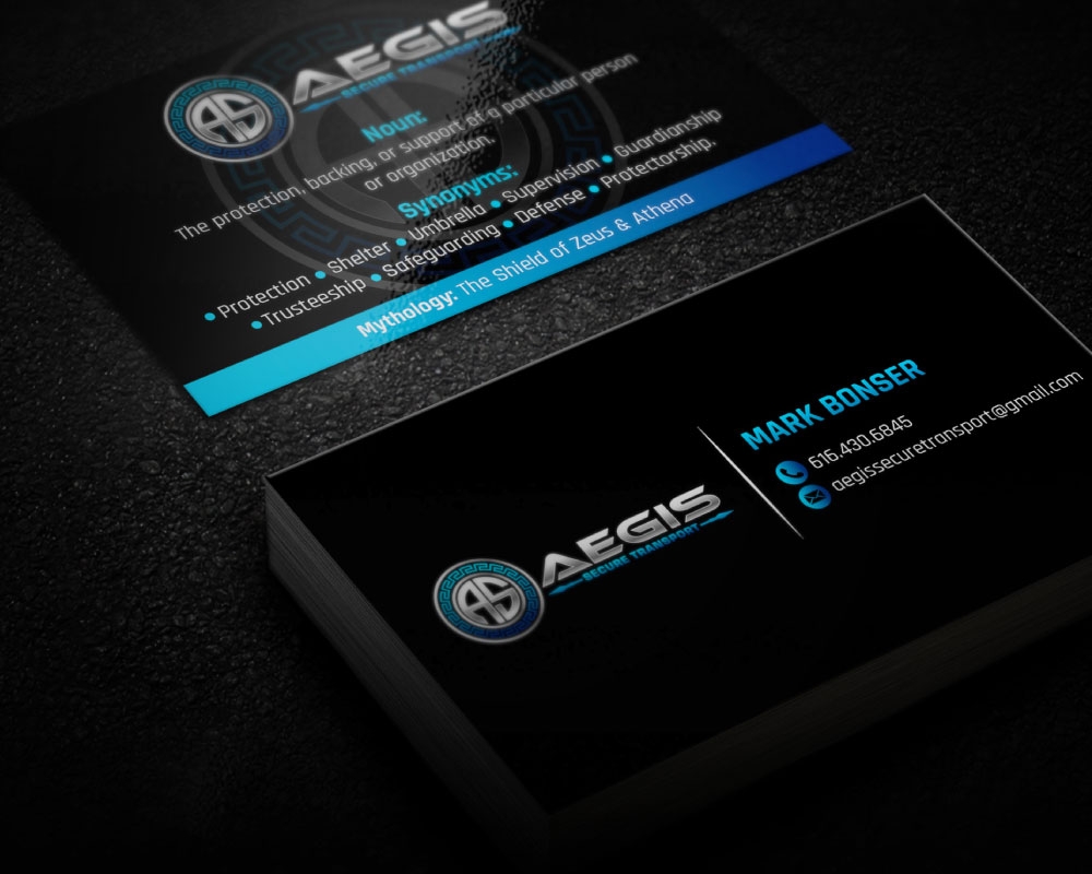 Aegis Secure Transport logo design by Boomstudioz