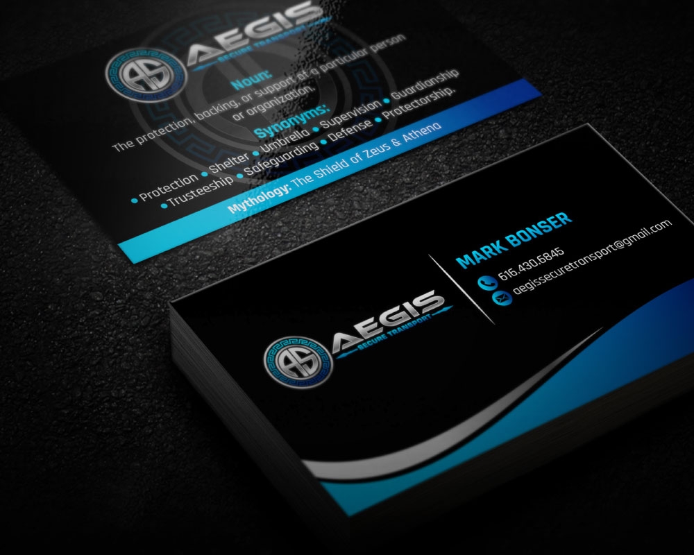 Aegis Secure Transport logo design by Boomstudioz