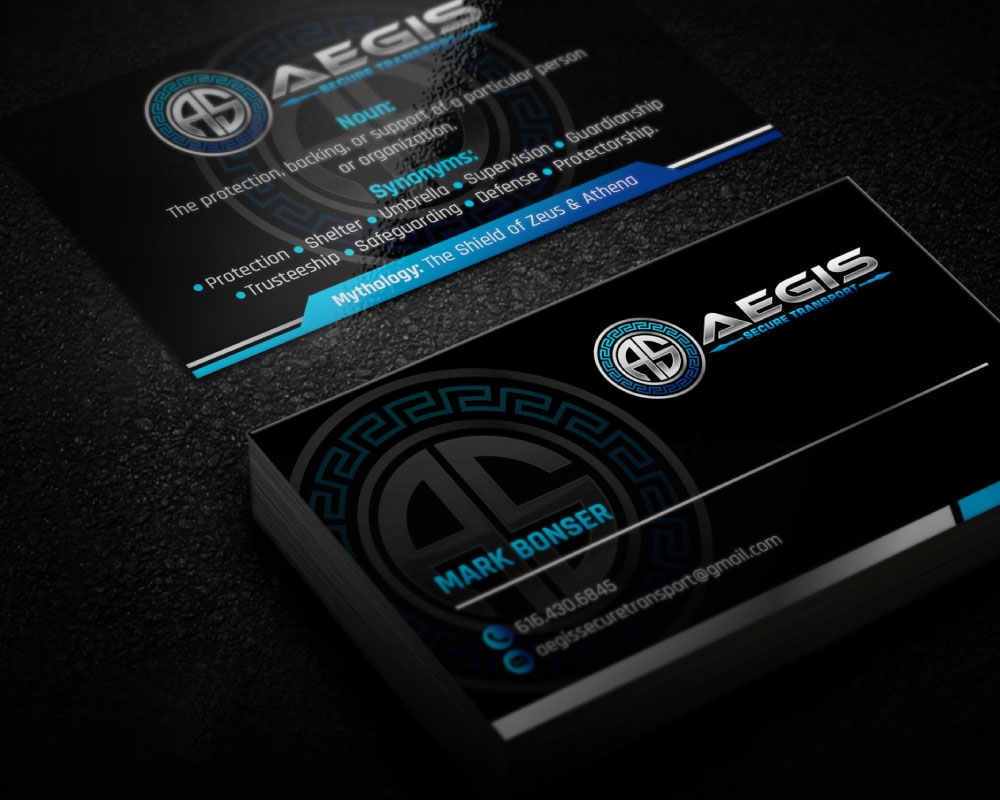 Aegis Secure Transport logo design by Boomstudioz