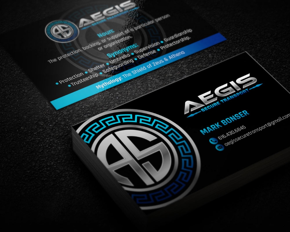 Aegis Secure Transport logo design by Boomstudioz