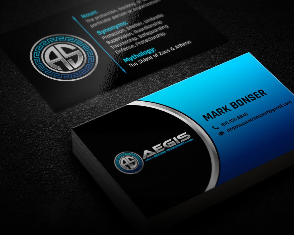 Aegis Secure Transport logo design by Boomstudioz