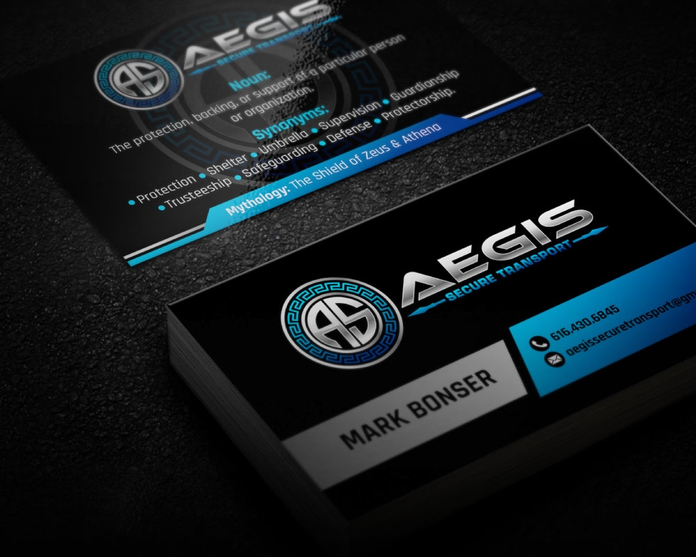 Aegis Secure Transport logo design by Boomstudioz