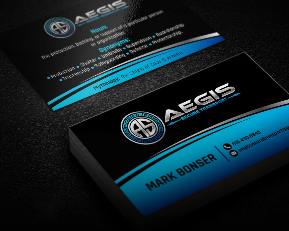 Aegis Secure Transport logo design by Boomstudioz