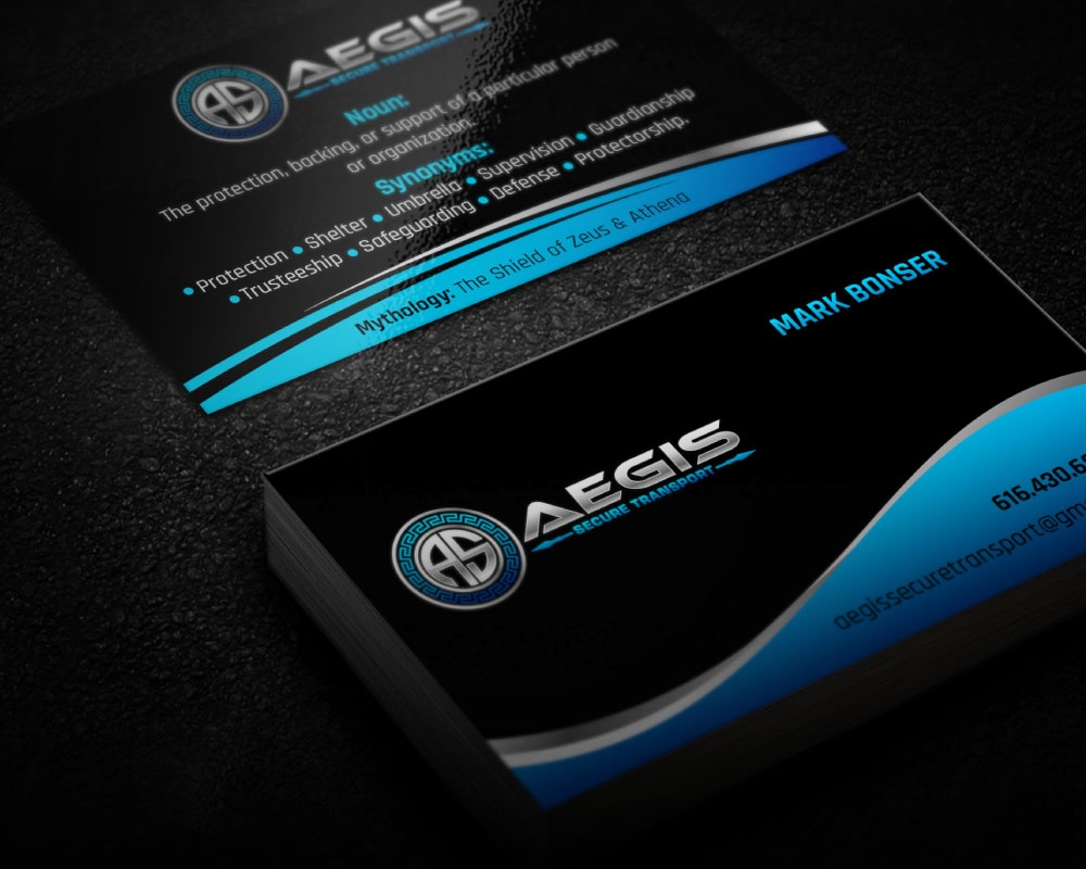 Aegis Secure Transport logo design by Boomstudioz