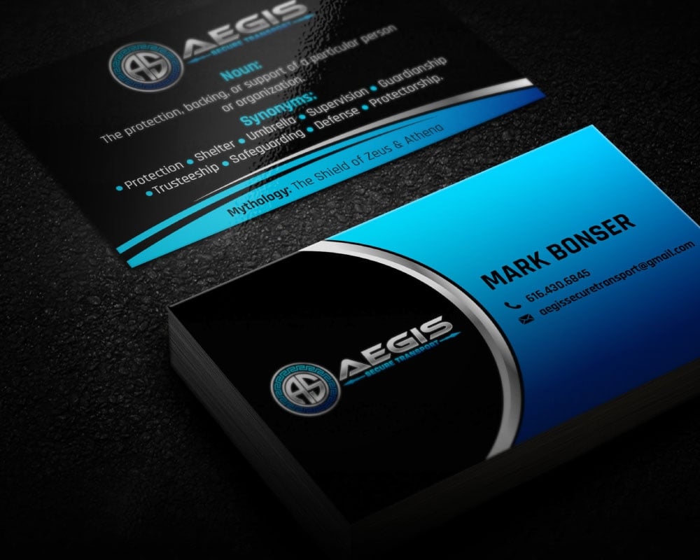 Aegis Secure Transport logo design by Boomstudioz