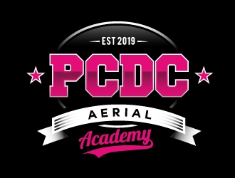 PCDC Aerial Academy  logo design by REDCROW