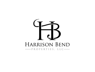 Harrison Bend Properties, L.L.C.   logo design by jhunior