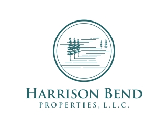 Harrison Bend Properties, L.L.C.   logo design by excelentlogo