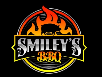 Smileys Barbecue logo design by jaize