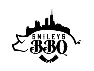 Smileys Barbecue logo design by daywalker