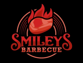 Smileys Barbecue logo design by LogOExperT