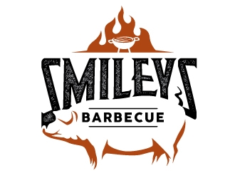 Smileys Barbecue logo design by REDCROW