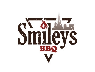 Smileys Barbecue logo design by sanworks