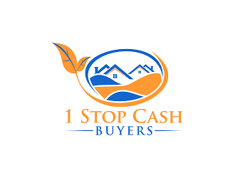 1 Stop Cash Buyers logo design by Republik