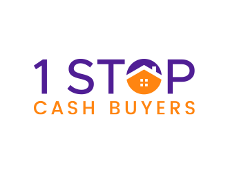 1 Stop Cash Buyers logo design by lexipej