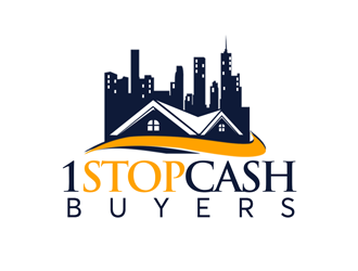 1 Stop Cash Buyers logo design by kunejo