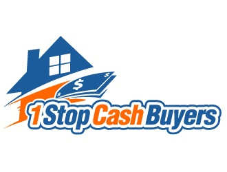 1 Stop Cash Buyers logo design by J0s3Ph