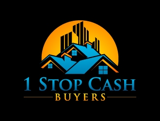 1 Stop Cash Buyers logo design by J0s3Ph