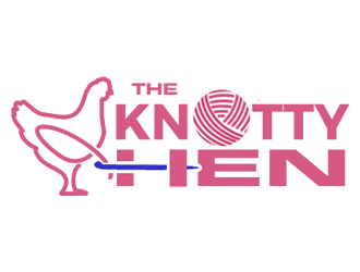 The Knotty Hen logo design by Coolwanz