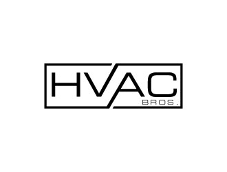HVAC Bros. logo design by KJam