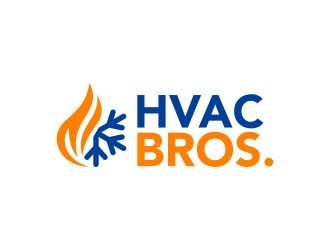 HVAC Bros. logo design by ingepro