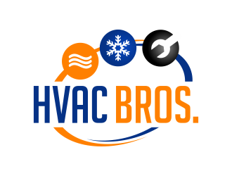 HVAC Bros. logo design by ingepro
