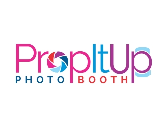 Prop It Up Photo Booth logo design by cikiyunn