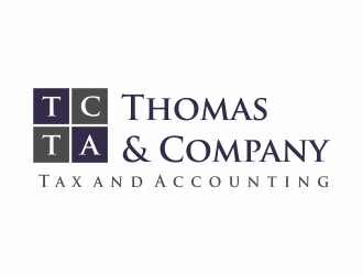 Thomas & Company - Tax and Accounting logo design by santrie