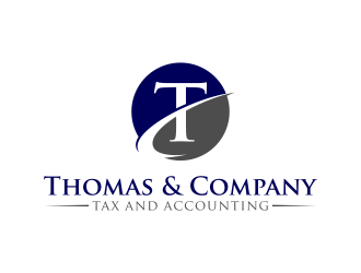 Thomas & Company - Tax and Accounting logo design by pakNton
