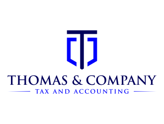 Thomas & Company - Tax and Accounting logo design by p0peye
