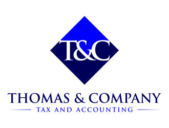 Thomas & Company - Tax and Accounting logo design by p0peye